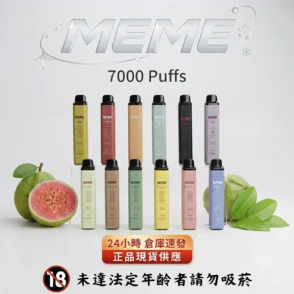 MEME 7000 puffs 拋棄式電子煙-MEME電子煙官網