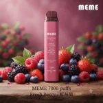 MEME 7000 puffs-鮮莓果口味